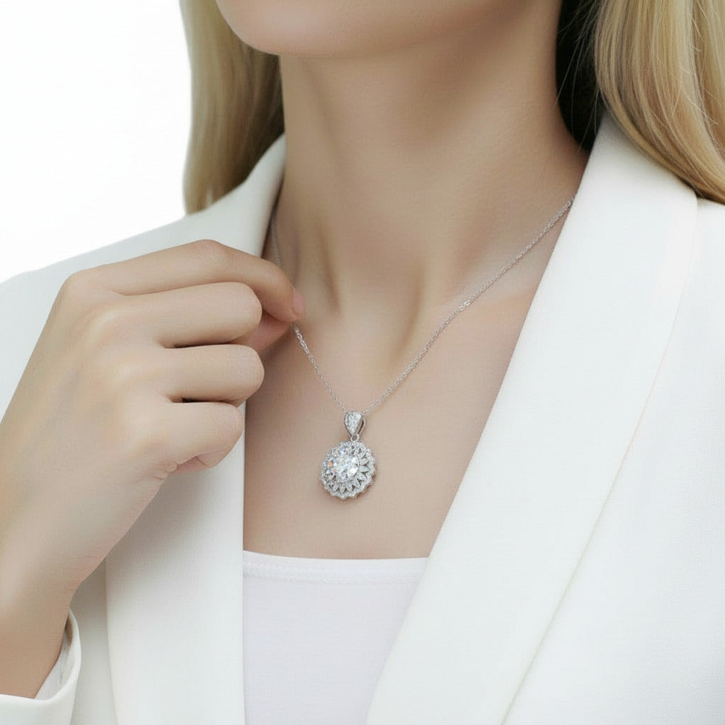 5ct Diamond Necklace-Black Diamonds New York