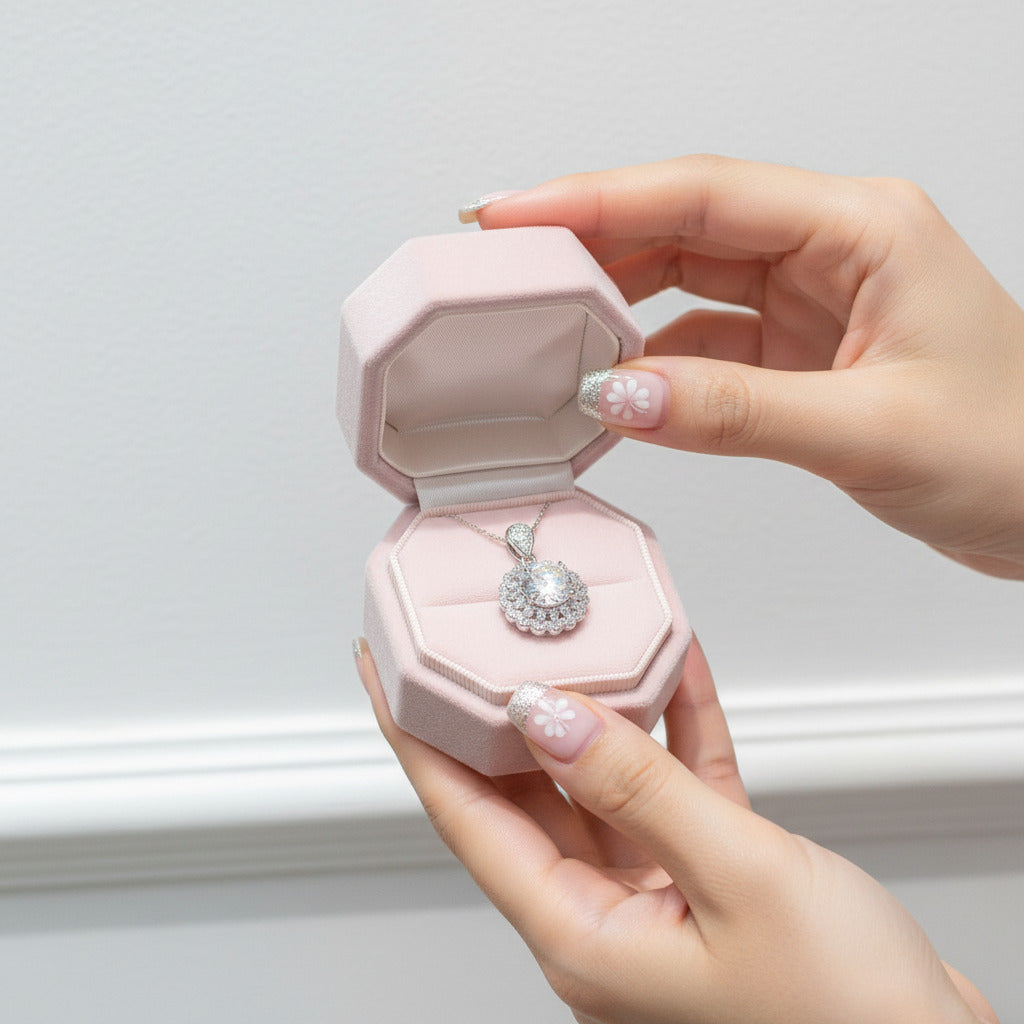 5ct Diamond Necklace-Black Diamonds New York