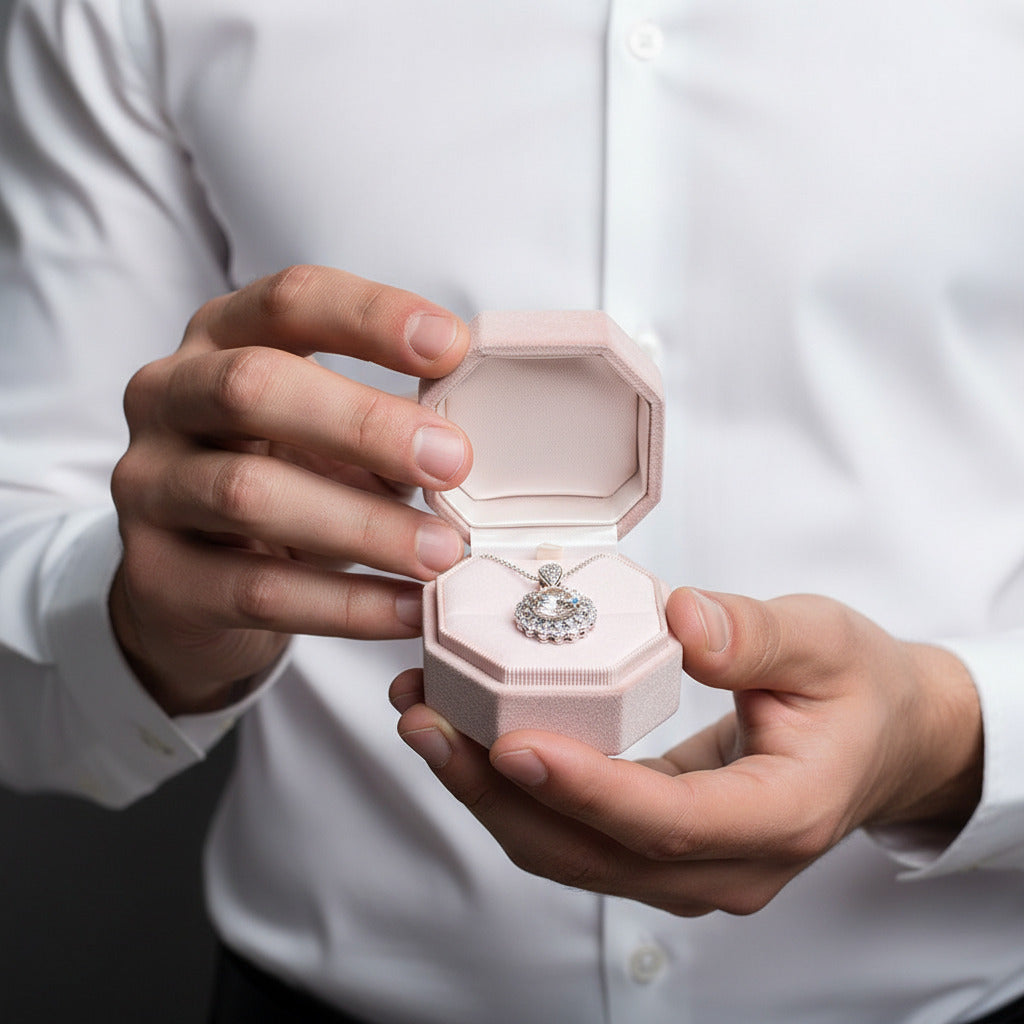 5ct Diamond Necklace-Black Diamonds New York