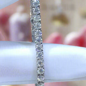 5ct Diamond Chain Beads Bracelet-Black Diamonds New York