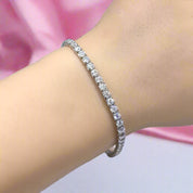 5ct Diamond Chain Beads Bracelet-Black Diamonds New York