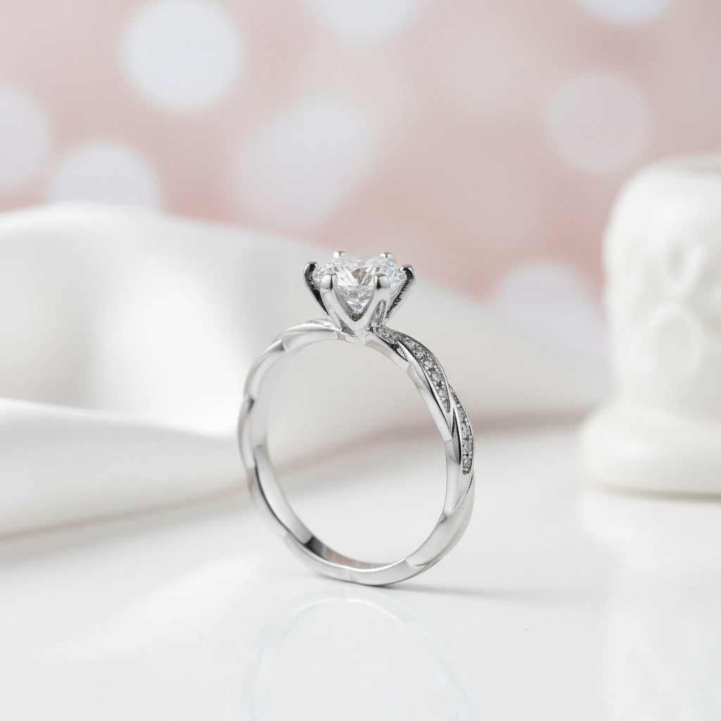 Titanium Diamond Engagement Rings | & Co. UK Titanium Diamond Engagement Rings | & Co. UK