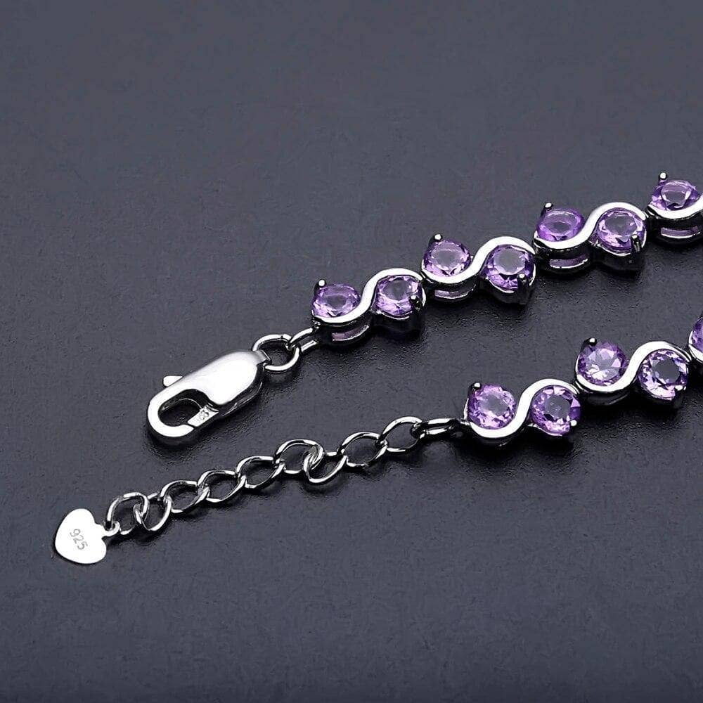 Empowerment Bracelet: Amethyst, Black Obsidian, & Sodalite Combo, 8 mm  Round Courage and Confidence Crystals (Crystal Bracelet) - AliExpress
