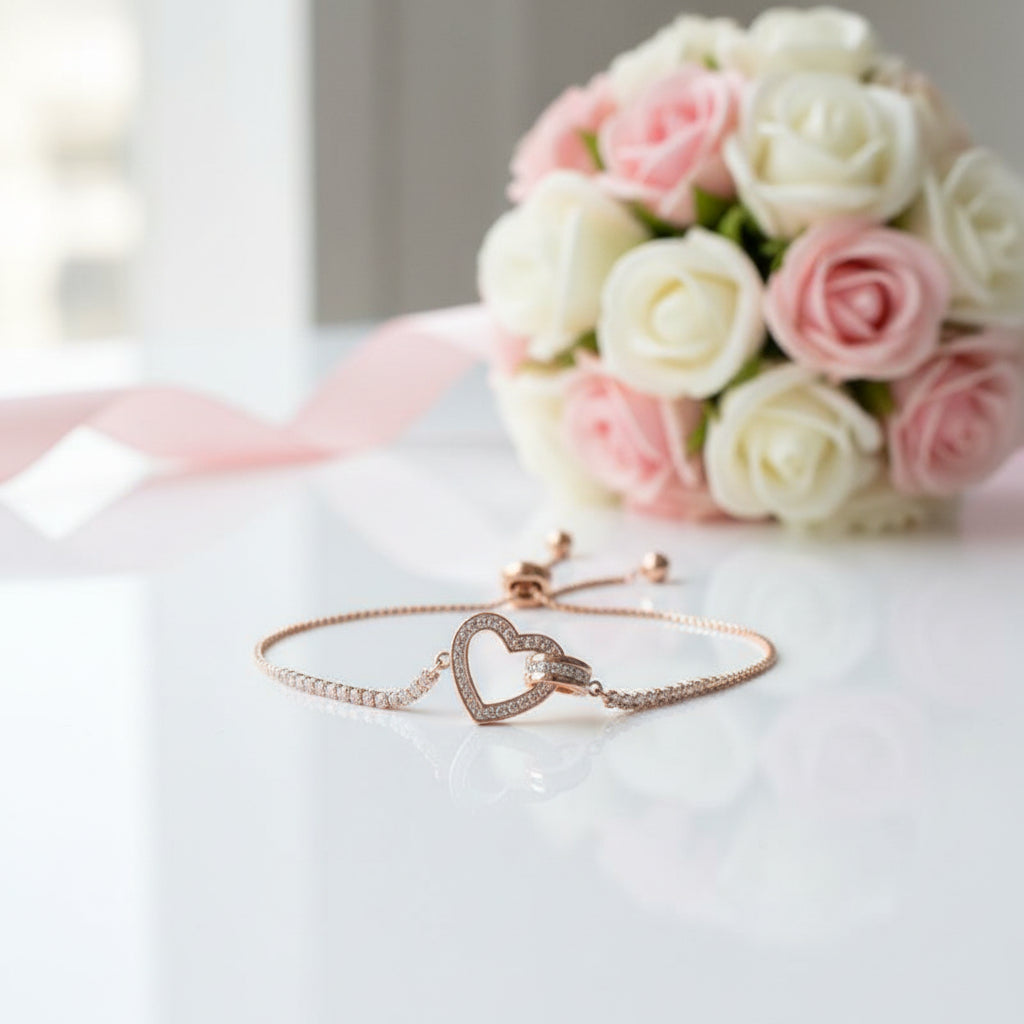 Classic and Romantic Bracelet with Diamond-Black Diamonds New York