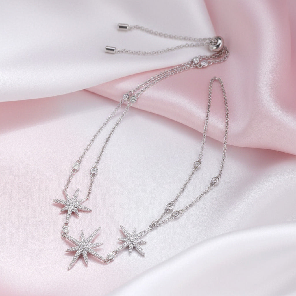 Diamond Romantic Meteor Bracelet Connect with Fingers-Black Diamonds New York