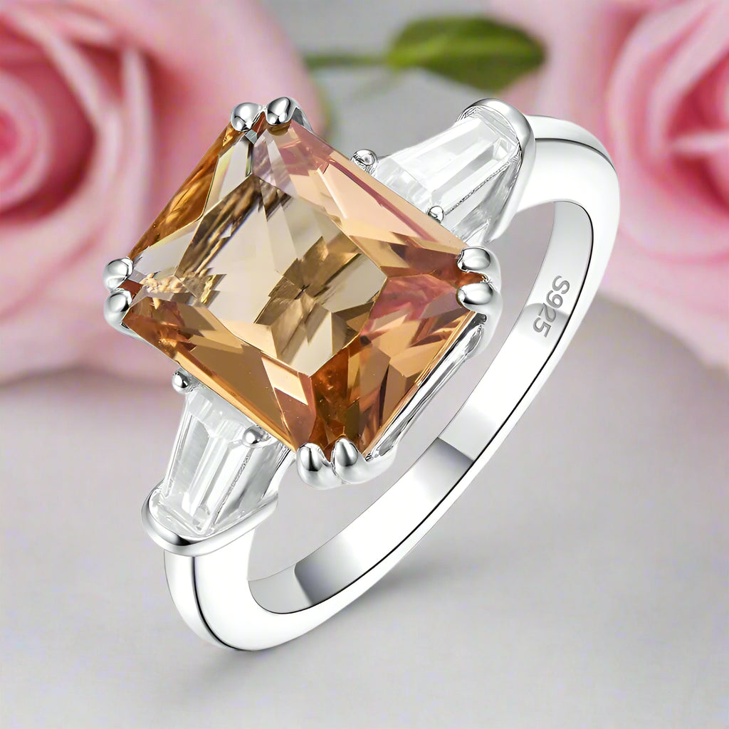 Diaspore Gemstone Color Change Ring-Black Diamonds New York