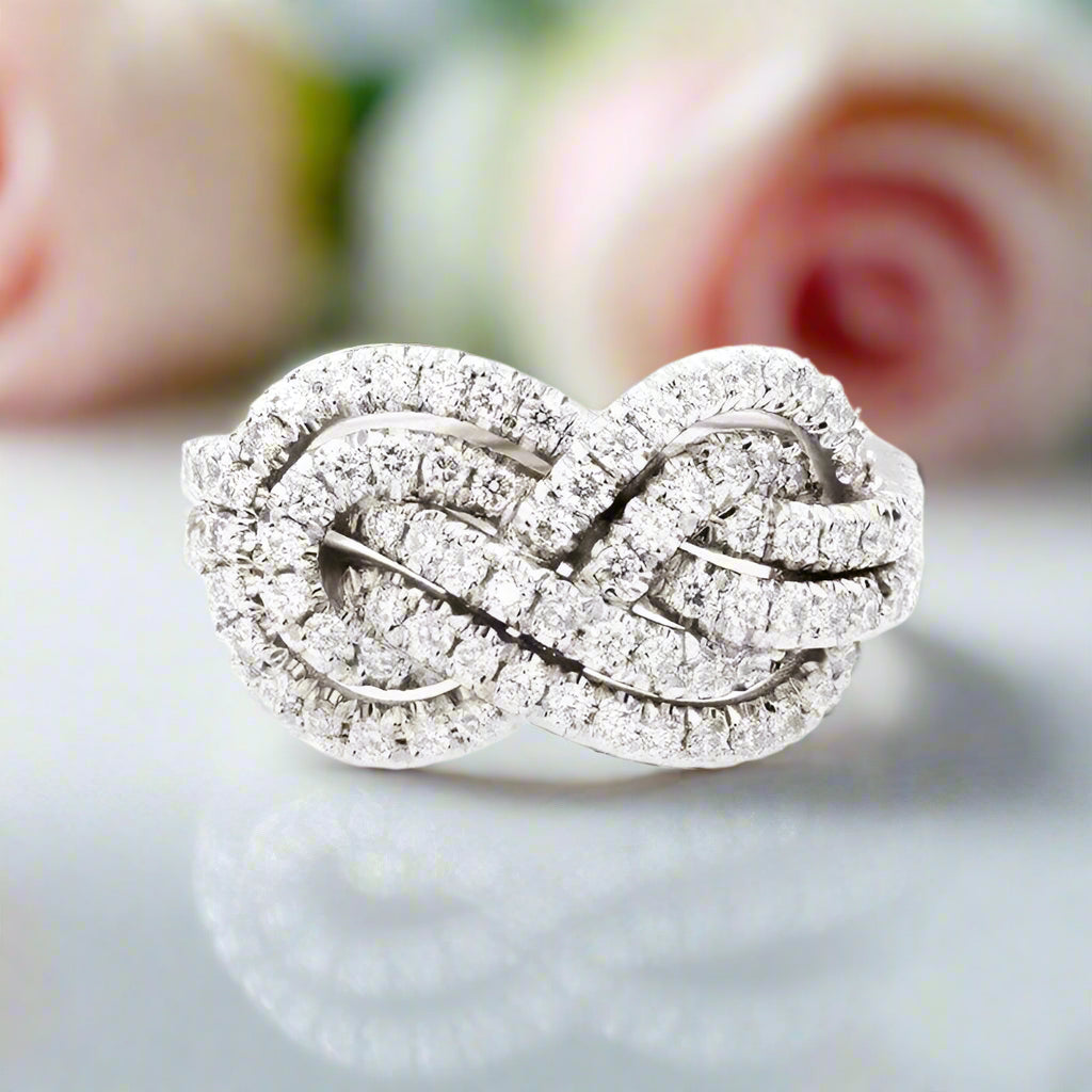 Elegant Anniversary Diamond Wedding Band-Black Diamonds New York