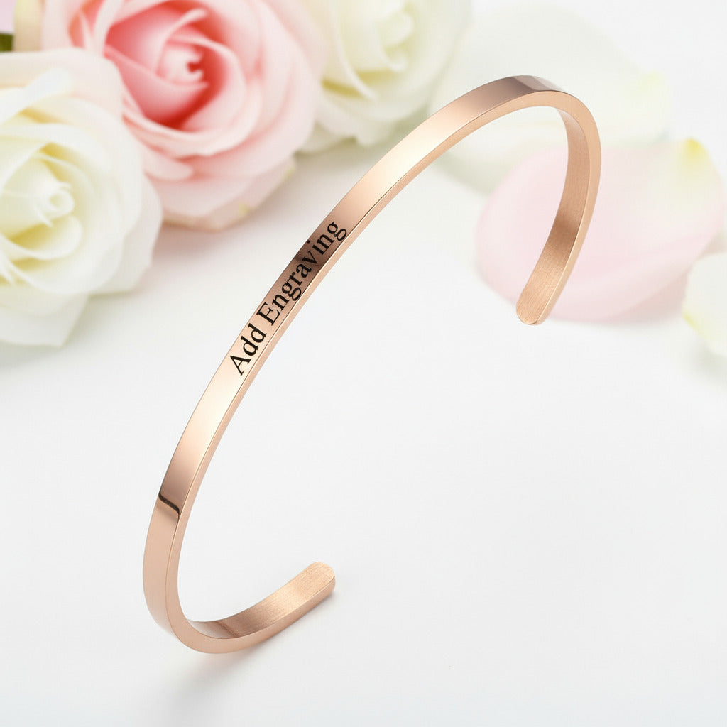 Friendship Cuff Bracelet-Black Diamonds New York