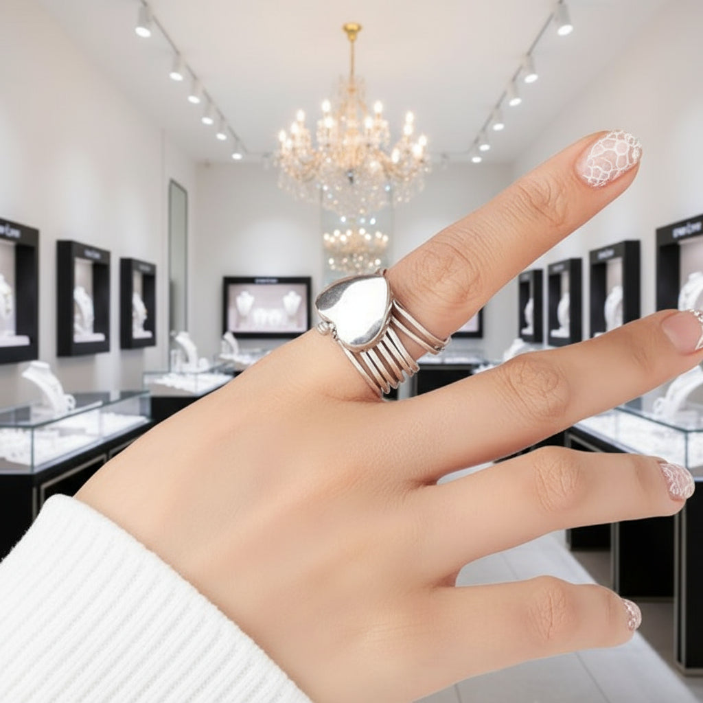 Magic Folding Dual-Use for Ring & Bracelet-Black Diamonds New York