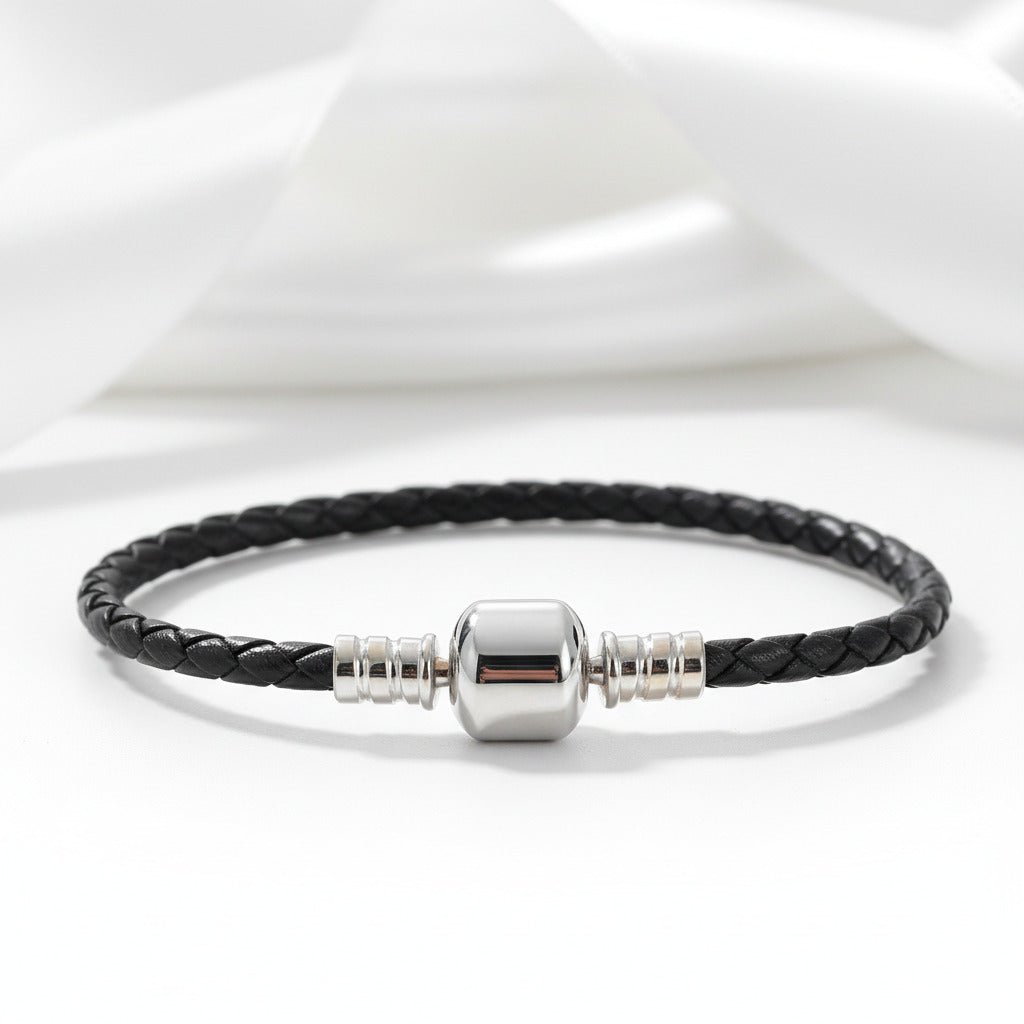 Punk Diamond Option Charm Bracelet-Black Diamonds New York