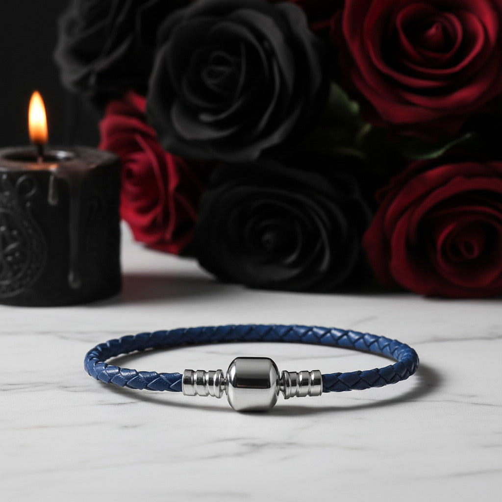 Punk Diamond Option Charm Bracelet-Black Diamonds New York