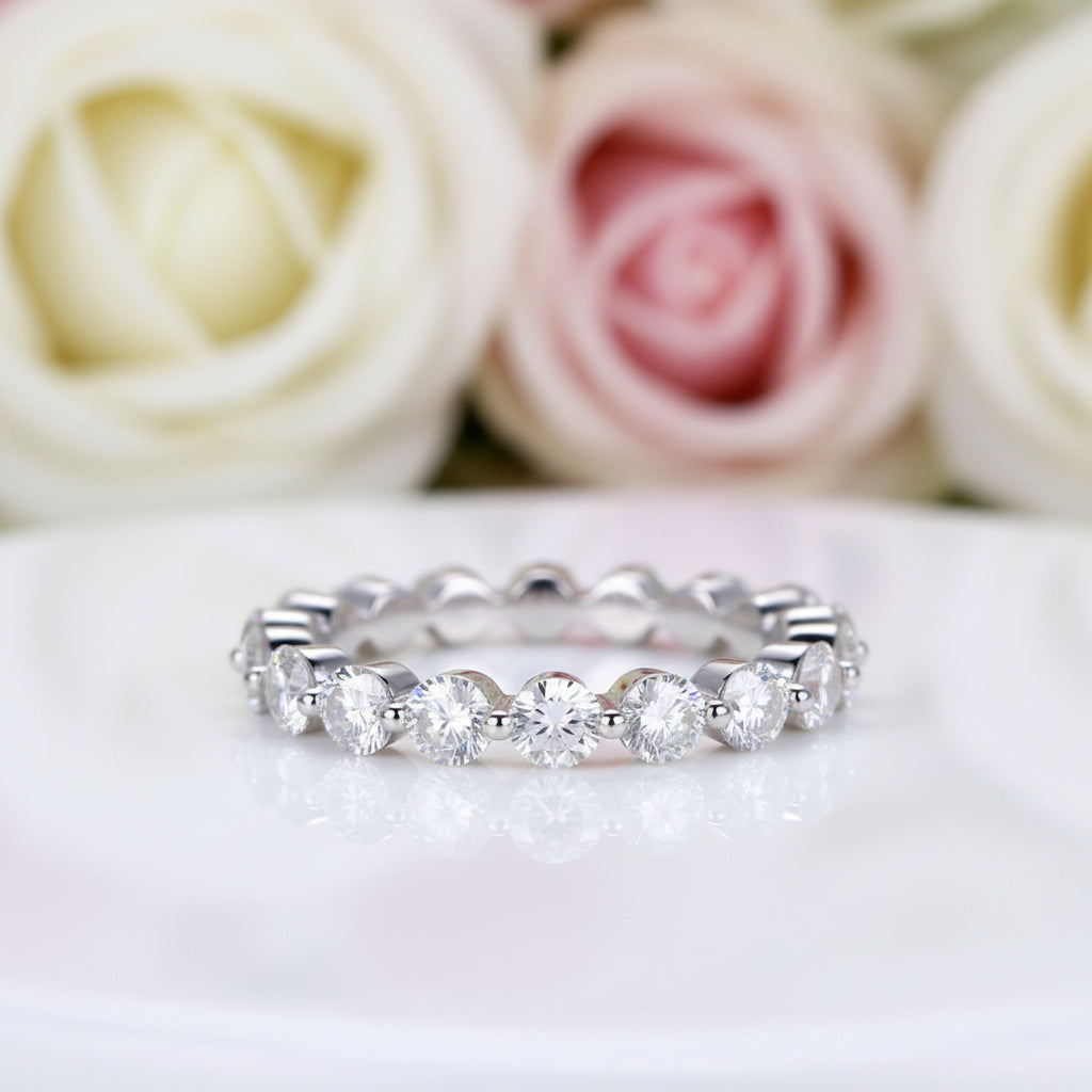 Radiant Cut Simulated Diamond Wedding Set-Black Diamonds New York