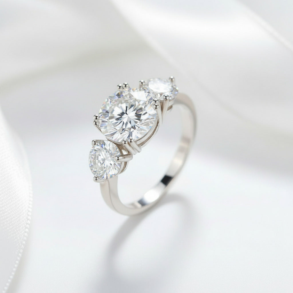 3.0 Ct Diamond Option Wedding Ring-Black Diamonds New York