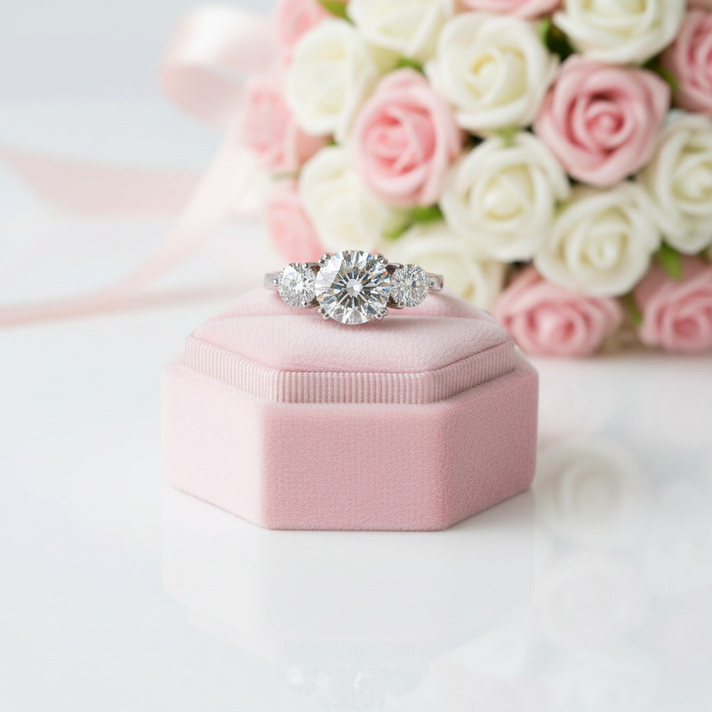 3.0 Ct Diamond Wedding Ring-Black Diamonds New York