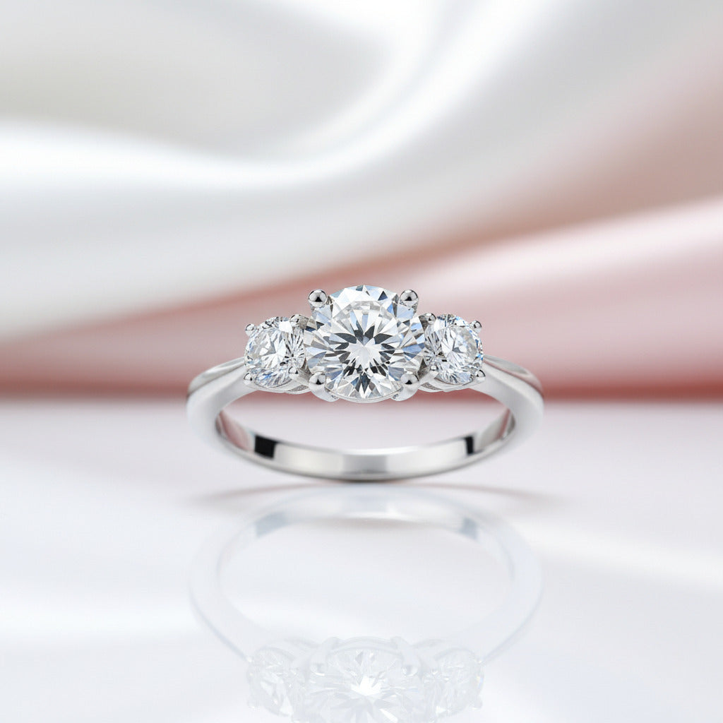 3.0 Ct Diamond Option Wedding Ring-Black Diamonds New York