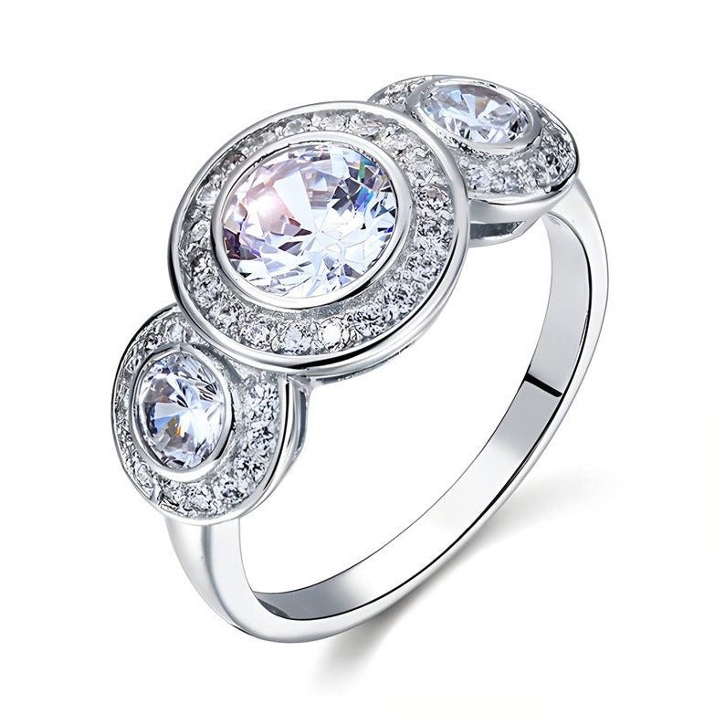 Art Deco 2.50ct Diamond Engagement Ring - Black Diamonds New York