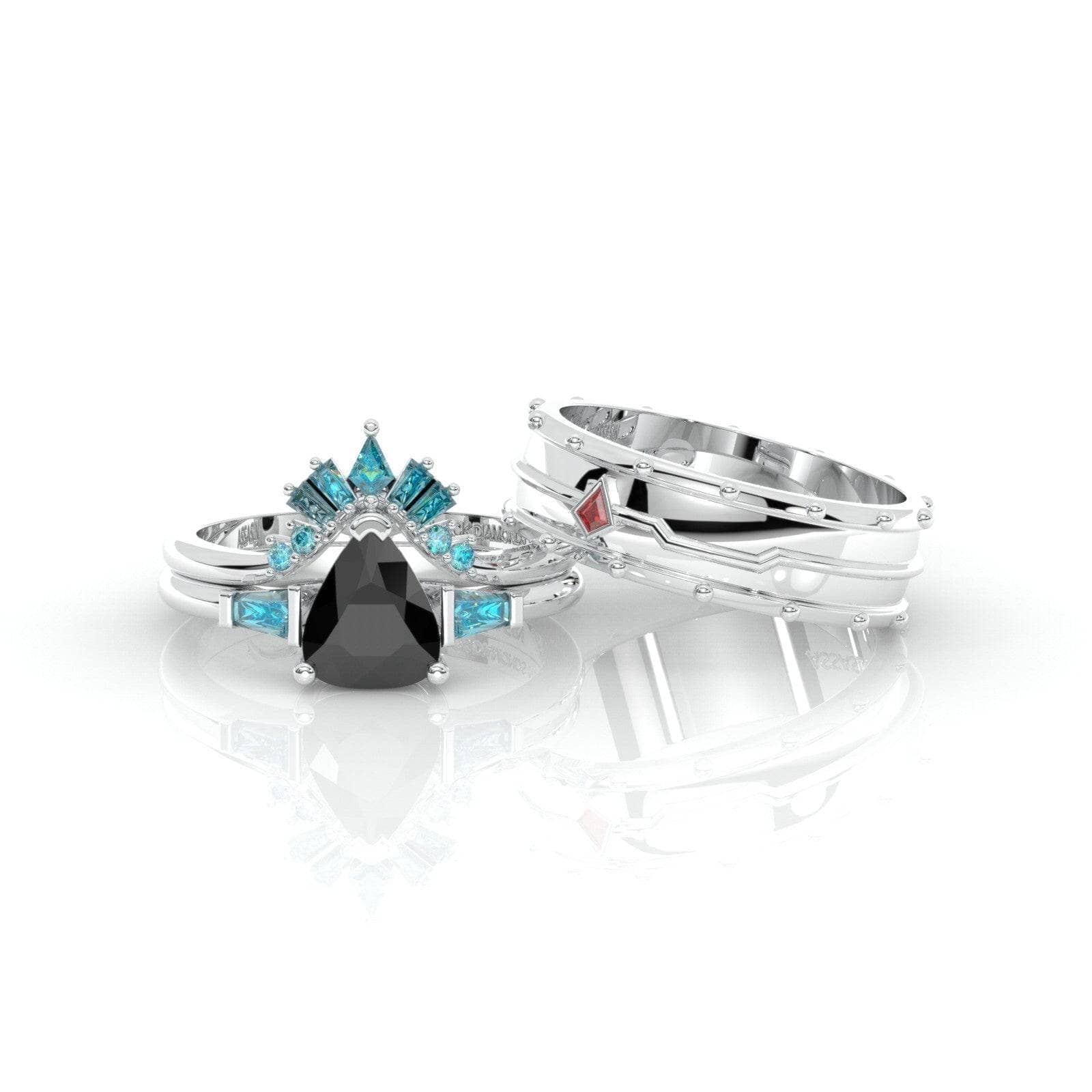 Assasin's Romance (Unisex)- 14k Yellow Gold Video Game Inspired Rings ...