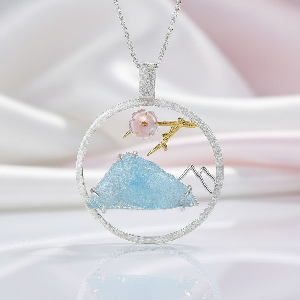 Bird Whisper Pendant-Black Diamonds New York