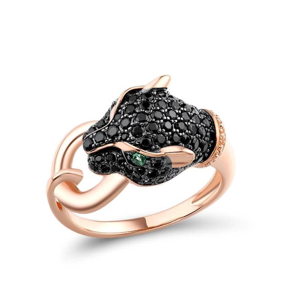 Black Leopard Jewelry Set-Black Diamonds New York