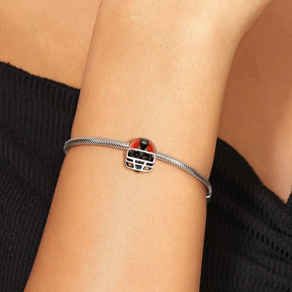 Black Skull and Helmet Gothic DIY Charm-Black Diamonds New York