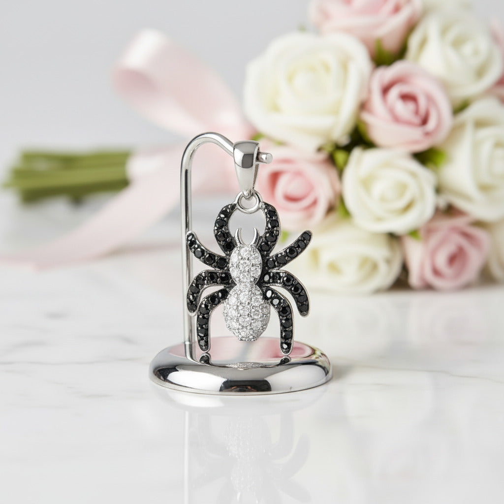 Black Spider Jewelry Set-Black Diamonds New York