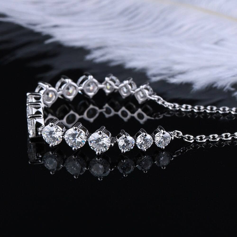 Classic 3ct Diamond Bracelets-Black Diamonds New York