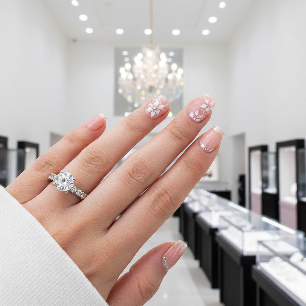 Classic 4.3 Ct Diamond Wedding Ring-Black Diamonds New York