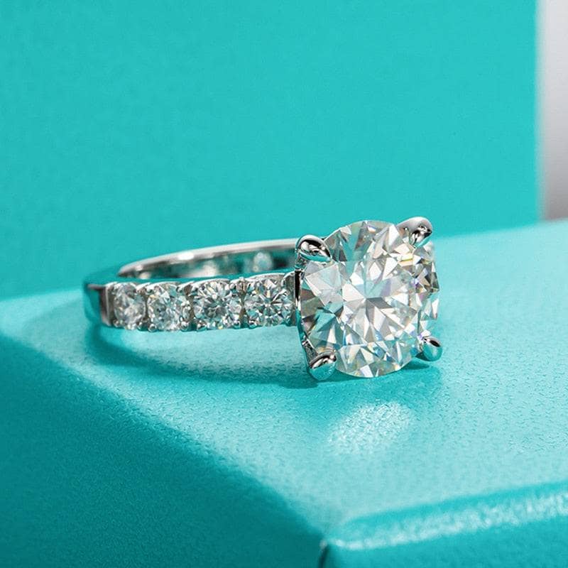Classic 4.3CT Diamond Wedding Ring-Black Diamonds New York