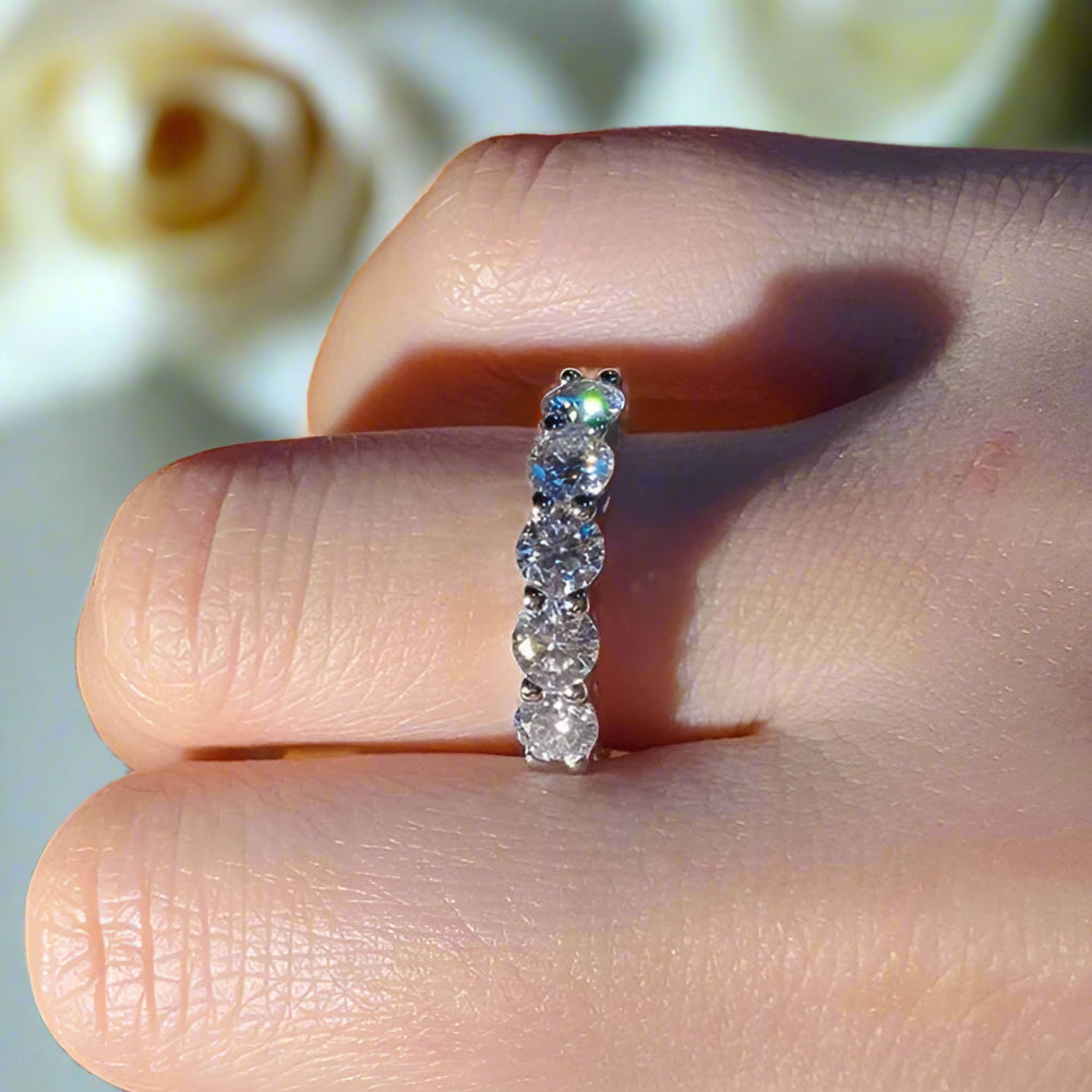 4mm diamond wedding band Clearance