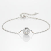 Classic Diamond Option Adjustable Bracelet-Black Diamonds New York