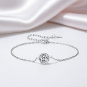 Classic Diamond Option Adjustable Bracelet-Black Diamonds New York