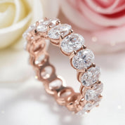 Classic Oval Cut Diamond Wedding Band-Black Diamonds New York