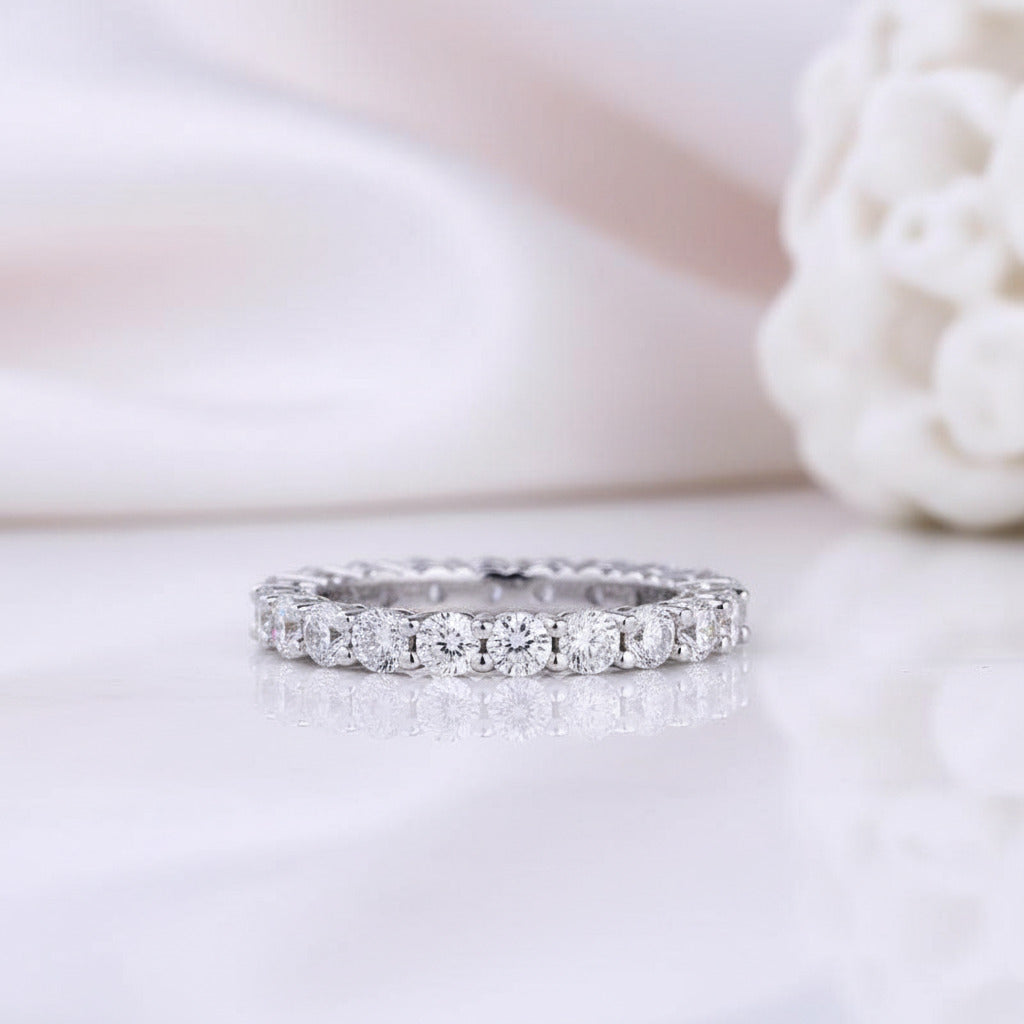 Classic Princess Cut Simulated Diamond Option Bridal Set-Black Diamonds New York