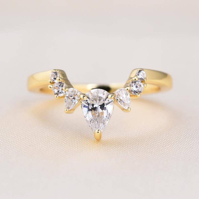 Classic Yellow Gold 3 carat Emerald Cut Wedding Ring Set-Black Diamonds New York