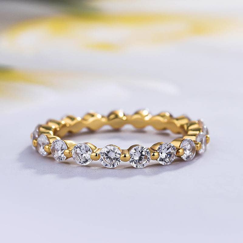 Classic Yellow Gold Pear Cut Wedding Ring Set-Black Diamonds New York