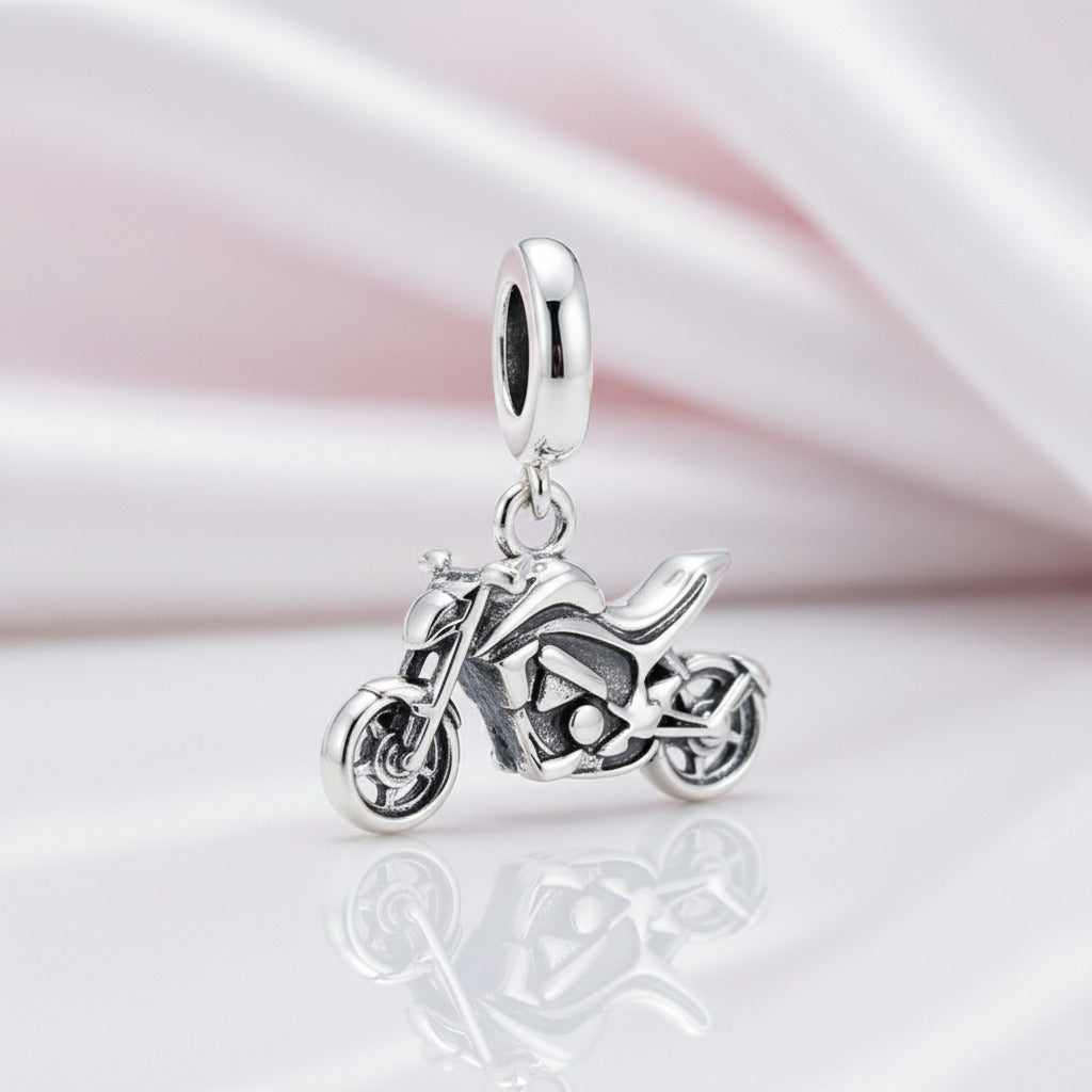Classical Transportation Charm Beads-Black Diamonds New York