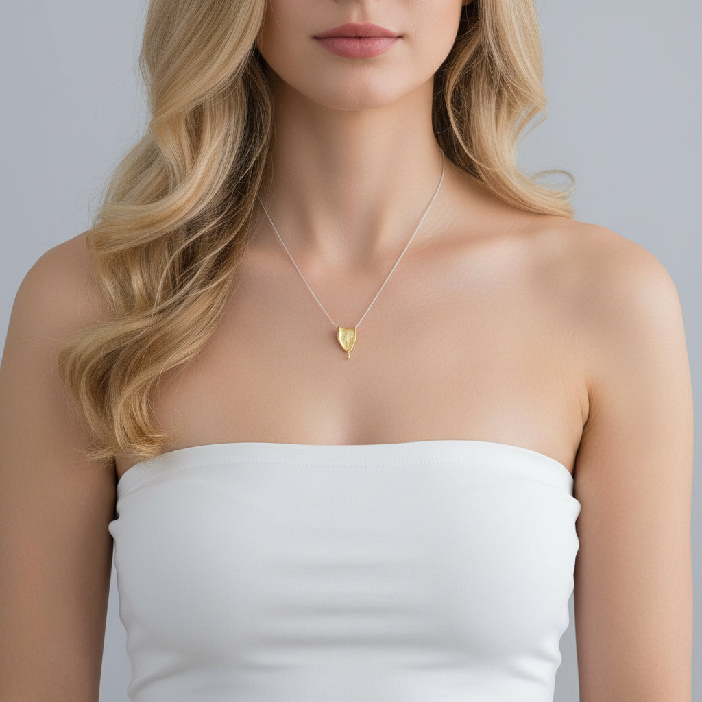 Clock Shape Love Forever Necklace-Black Diamonds New York
