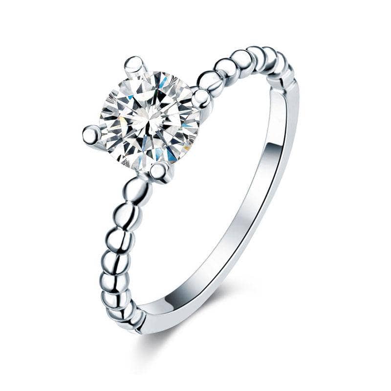 Created Diamante 2-Pcs Engagement Ring Set 1 Ct