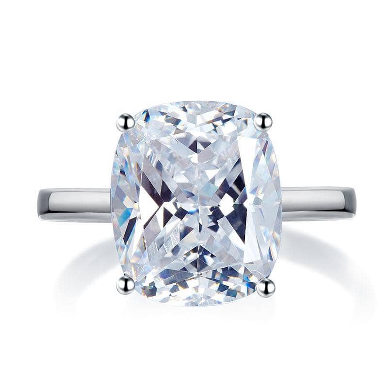 Created Diamond 6 Carat Wedding Anniversary Solitaire Ring