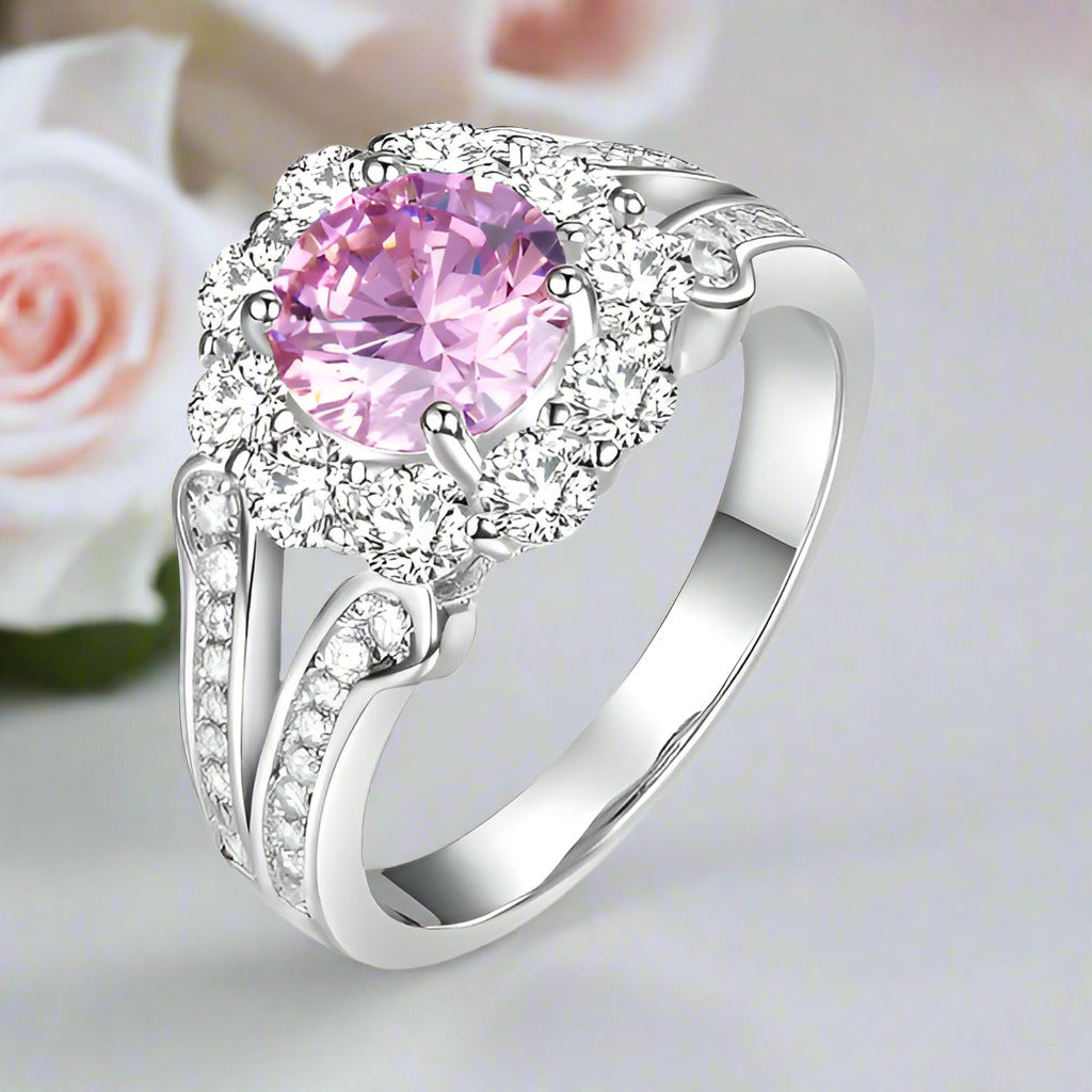 1.25 Ct Diamond Art Deco Vintage Style Engagement Ring-Black Diamonds New York