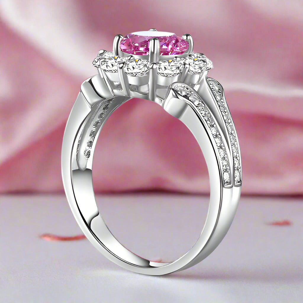 1.25 Ct Diamond Art Deco Vintage Style Engagement Ring-Black Diamonds New York