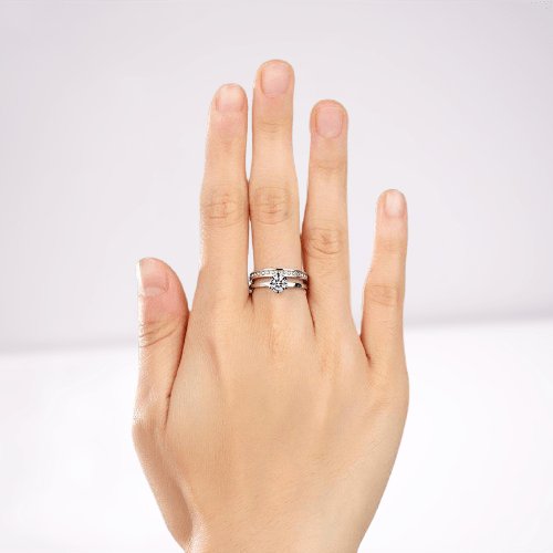Created Diamond Engagement Ring - Black Diamonds New York
