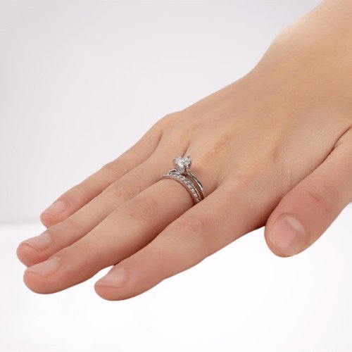 Created Diamond Engagement Ring-Black Diamonds New York