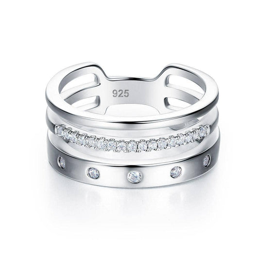 Created Diamond Wedding Band Anniversary Ring