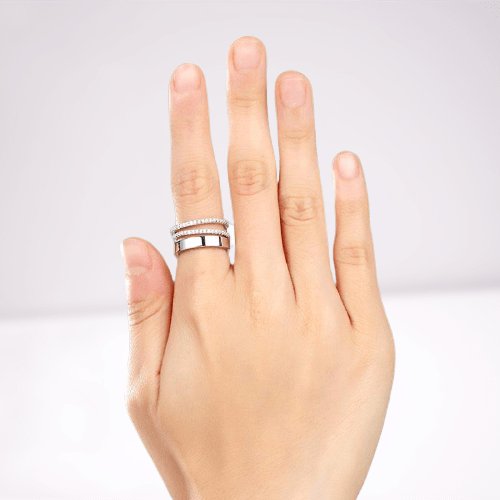Created Diamond Wedding Band Ring - Black Diamonds New York