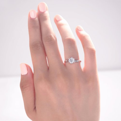 Created Diamond Wedding Engagement Ring - Black Diamonds New York