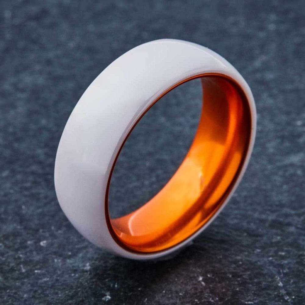 Silicone Rings For Him Custom Engraved Men's Silicone Wedding Band