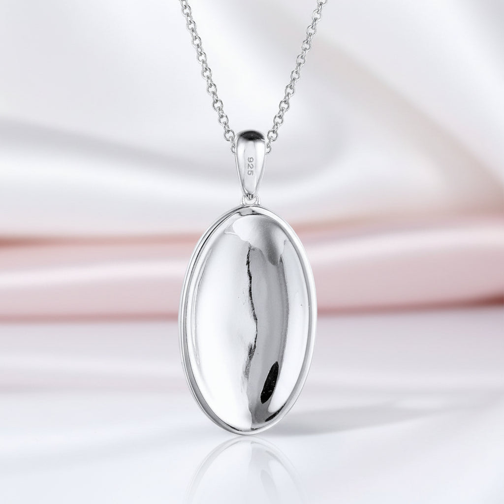 Delicate Enamel Character Pendant-Black Diamonds New York