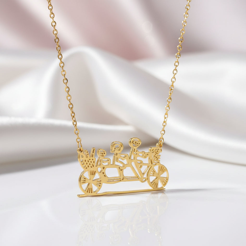 Design Your Own Custom Necklace-Black Diamonds New York