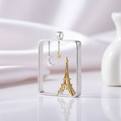 Eiffel Tower Pendant-Black Diamonds New York